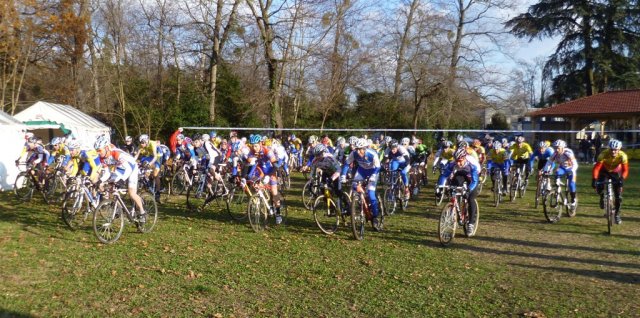 Cyclocross d\'Oullins le 1er décembre 2012