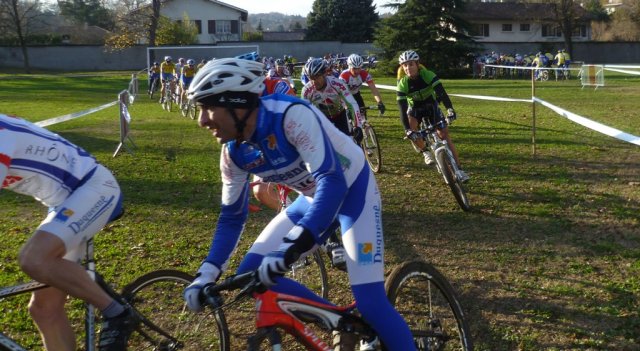 Cyclocross d\'Oullins le 1er décembre 2012