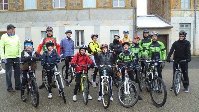 Premières pédalées de Pontcharra / Turdine le 09 février 2013