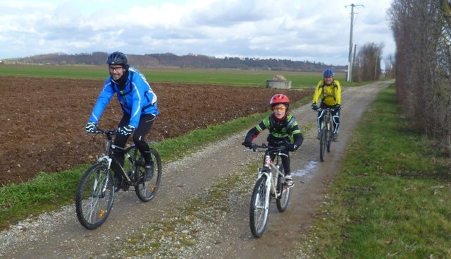 Premières pédalées de Chassieu le 02 février 2013