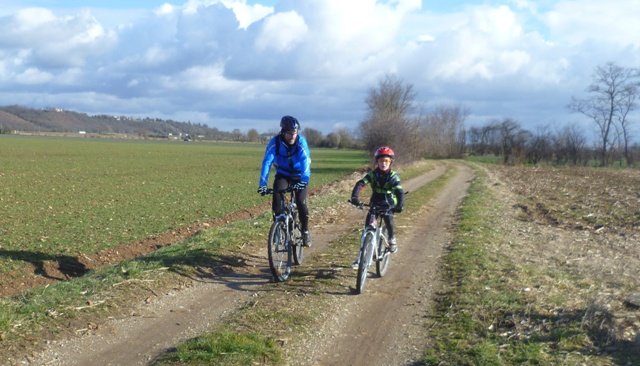 Premières pédalées de Chassieu le 02 février 2013