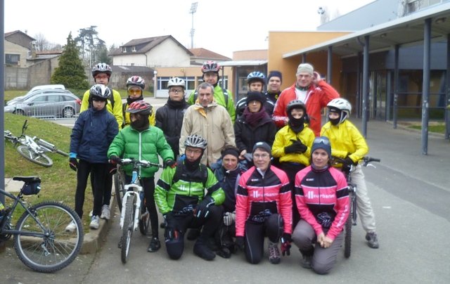 1ères pédalées Villefranche samedi 23 février