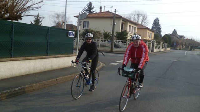 1ères pédalées Villefranche samedi 23 février