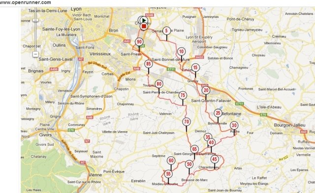 Rallye route de Chassieu le samedi 9 mars 2013