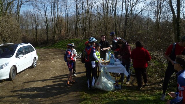 rando de Miribel le dimanche 10 mars 2013