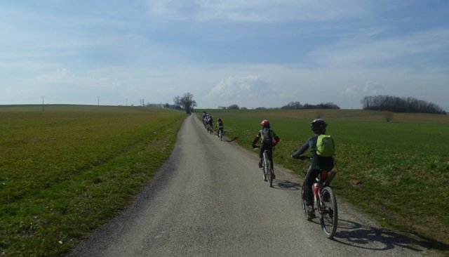 rando de Miribel le dimanche 10 mars 2013