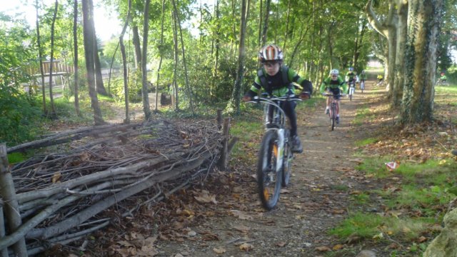 Séance école au bike Park de Genas le samedi 20 octobre 2013