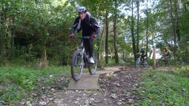 Séance école au bike Park de Genas le samedi 20 octobre 2013