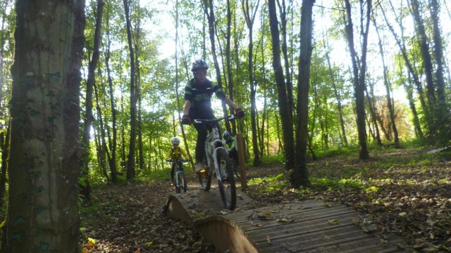 Séance école au bike Park de Genas le samedi 20 octobre 2013