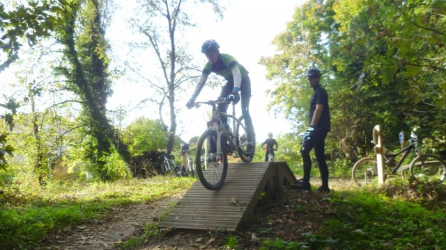 Séance école au bike Park de Genas le samedi 20 octobre 2013