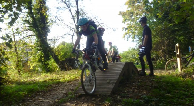 Séance école au bike Park de Genas le samedi 20 octobre 2013