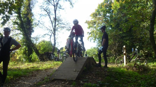 Séance école au bike Park de Genas le samedi 20 octobre 2013