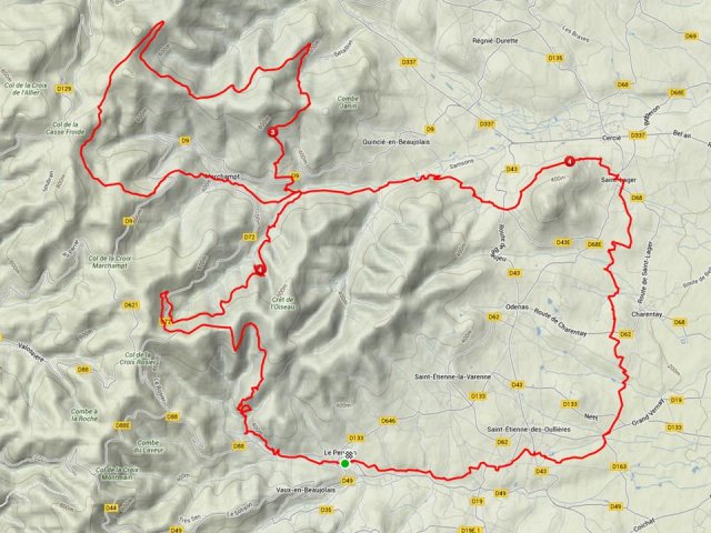 La Transbeaujolaise le dimanche 27 octobre 2013