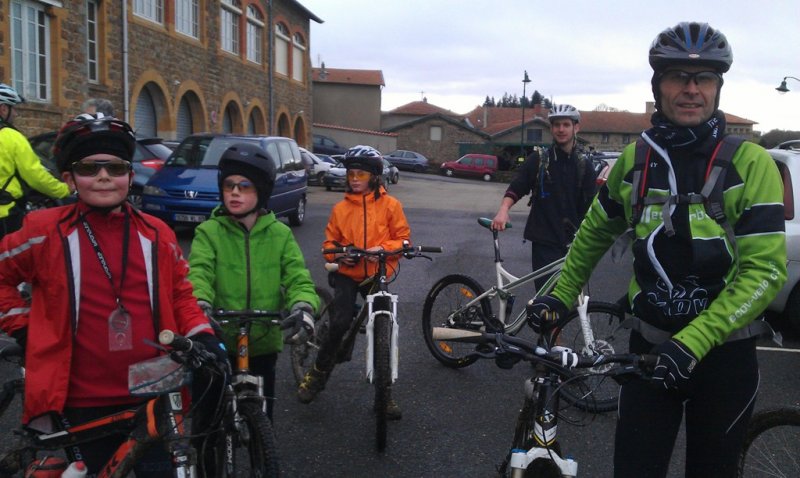 Premières Pédalées Saint Martin en Haut samedi 8 février 2014