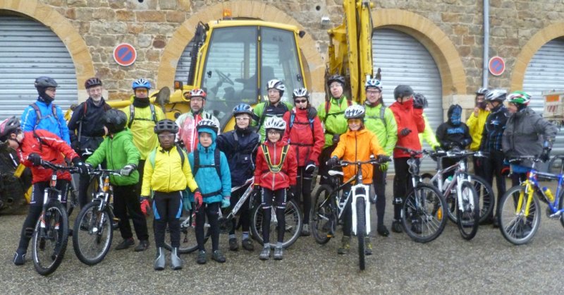 Premières Pédalées Saint Martin en Haut samedi 8 février 2014