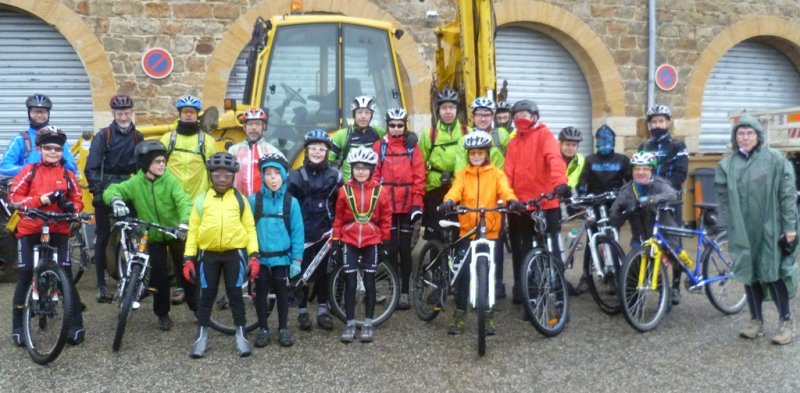 Premières Pédalées Saint Martin en Haut samedi 8 février 2014