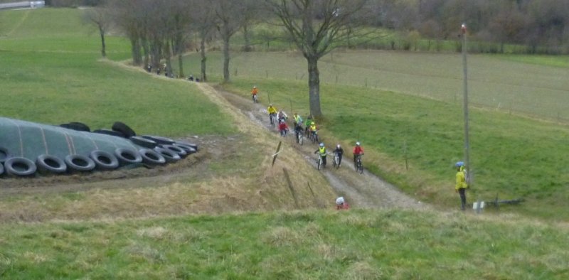 Premières Pédalées Saint Martin en Haut samedi 8 février 2014