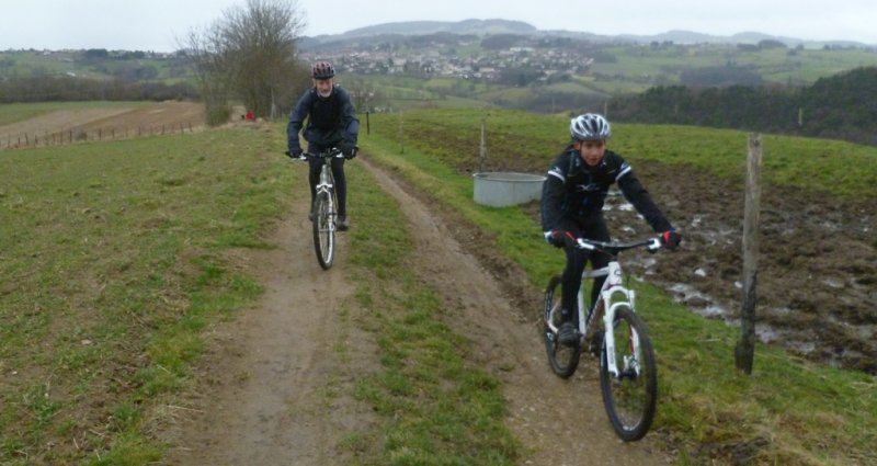 Premières Pédalées Saint Martin en Haut samedi 8 février 2014