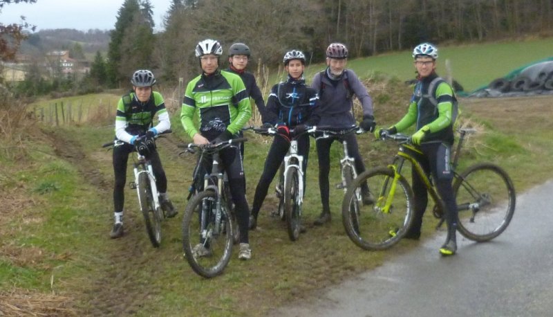 Premières Pédalées Saint Martin en Haut samedi 8 février 2014