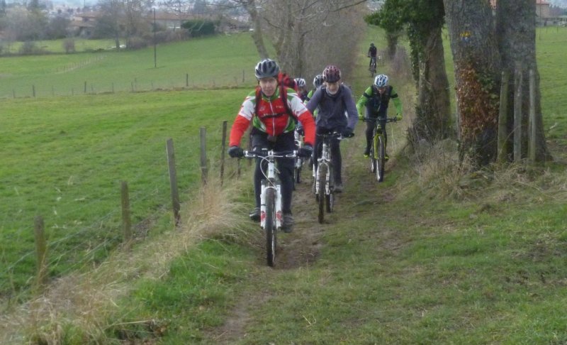 Premières Pédalées Saint Martin en Haut samedi 8 février 2014