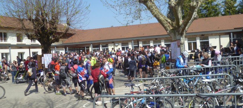 VTT - Rallye des Lauzes à Crémieu le 6 avril 2014