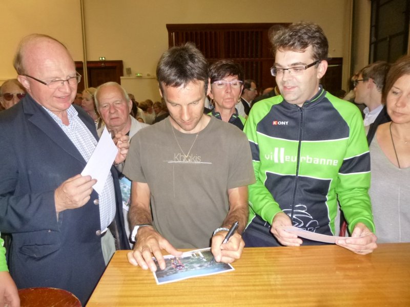 soirée JC Peraud à la mairie le 14 octobre 2014