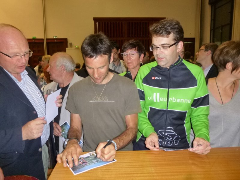 soirée JC Peraud à la mairie le 14 octobre 2014