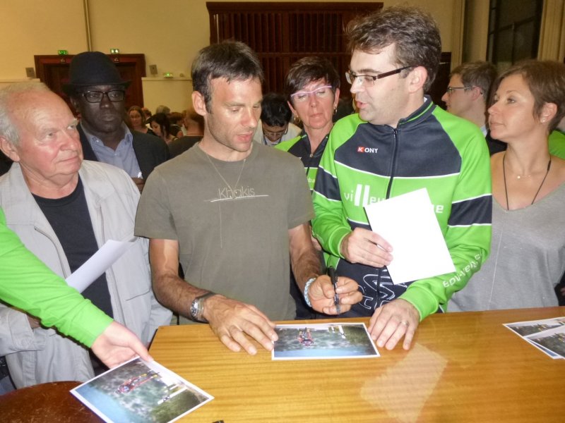 soirée JC Peraud à la mairie le 14 octobre 2014