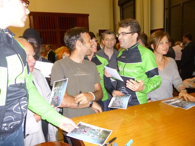 soirée JC Peraud à la mairie le 14 octobre 2014